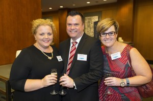 Cath Stewart, Brad Partridge and Kristen McLoughlin from Suncorp Life